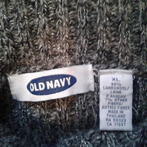 Silver Sparkly Lambswool Sweater - Picture 5 of 6